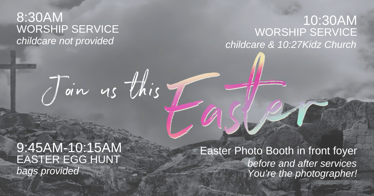 Join us this Easter
